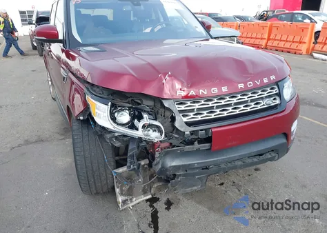 2016 Land Rover Range Rover Sport 3.0L V6 Supercharged Hse из США, поврежденный, VIN SALWR2PF4GA592506